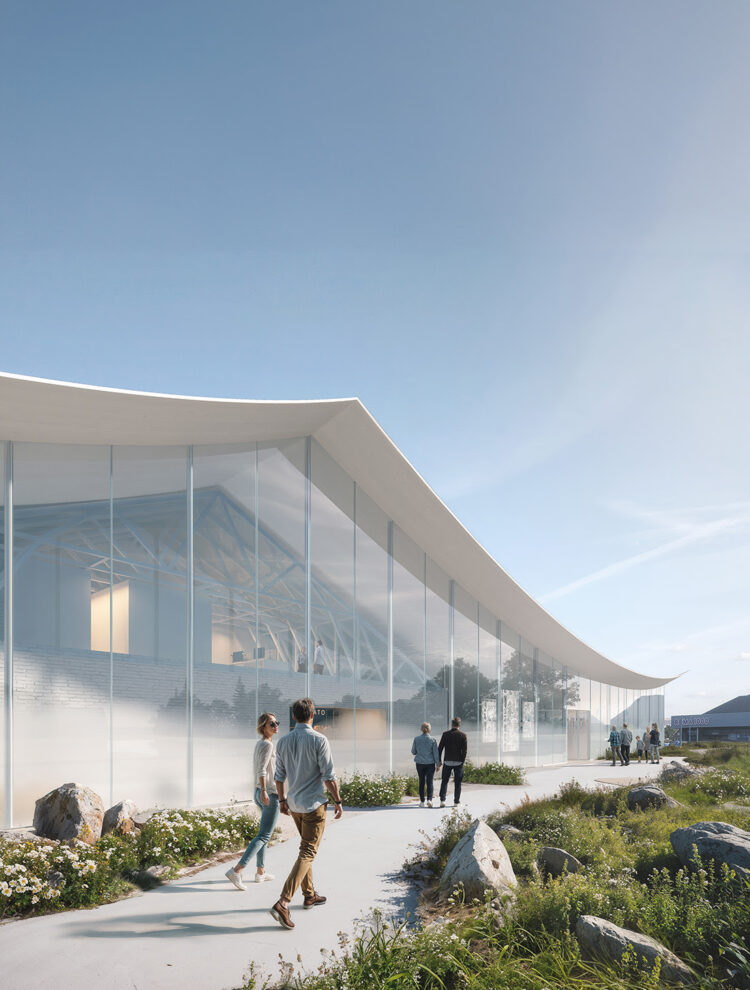BIG TRANSFORME UN ANCIEN SUPERMARCHÉ EN UN NOUVEAU MUSÉE D’ART DU PAPIER AU DANEMARK