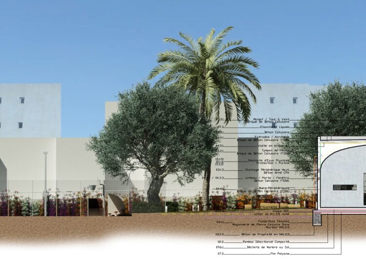 Redonner vie au vide urbain Projet participatif de centre social à Midoun – Jerba
