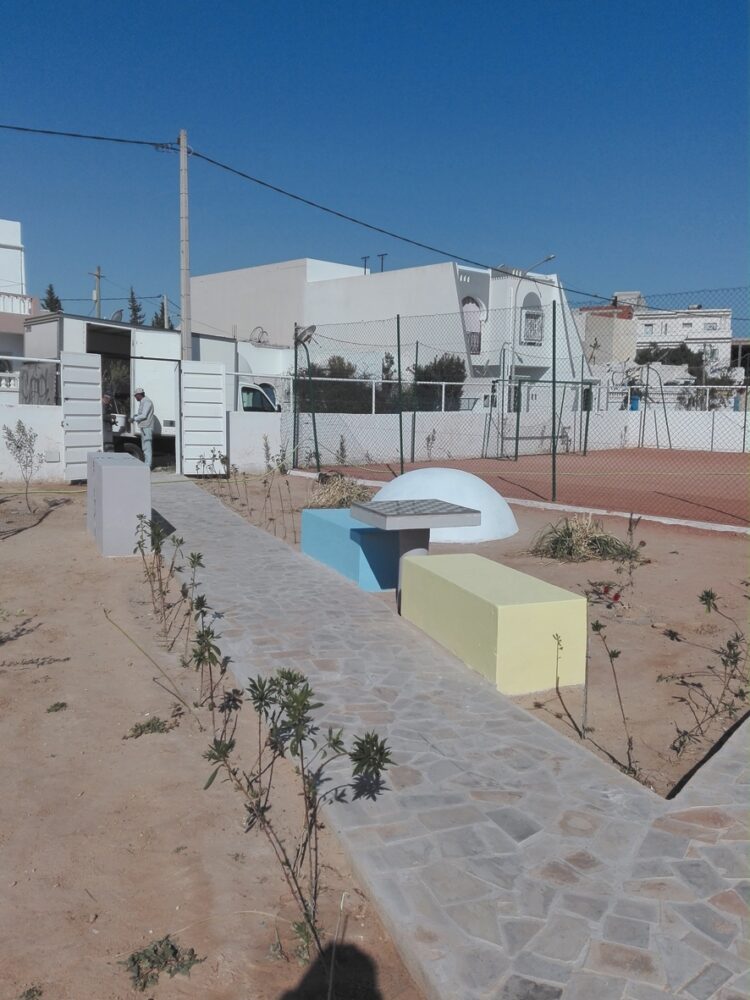 Redonner vie au vide urbain Projet participatif de centre social à Midoun – Jerba