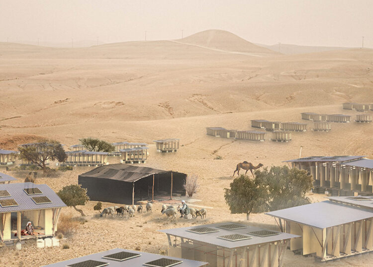 Le projet de Hosni Jamal, étudiant en architecture à l’ENAU primé à l’international : “The Reclaimed Temporary” distingué au Tamayouz Excellence Award