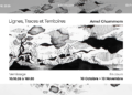 Lignes, traces et territoires Exposition personnelle de l&rsquo;artiste Amel Ghammem